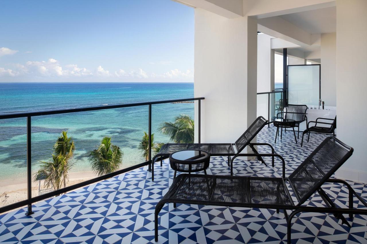 Ocean Eden Bay (Adults Only) Hotel Spring Rises Kültér fotó Ocean view from a suite at the Iberostar Grand Hotel Bávaro