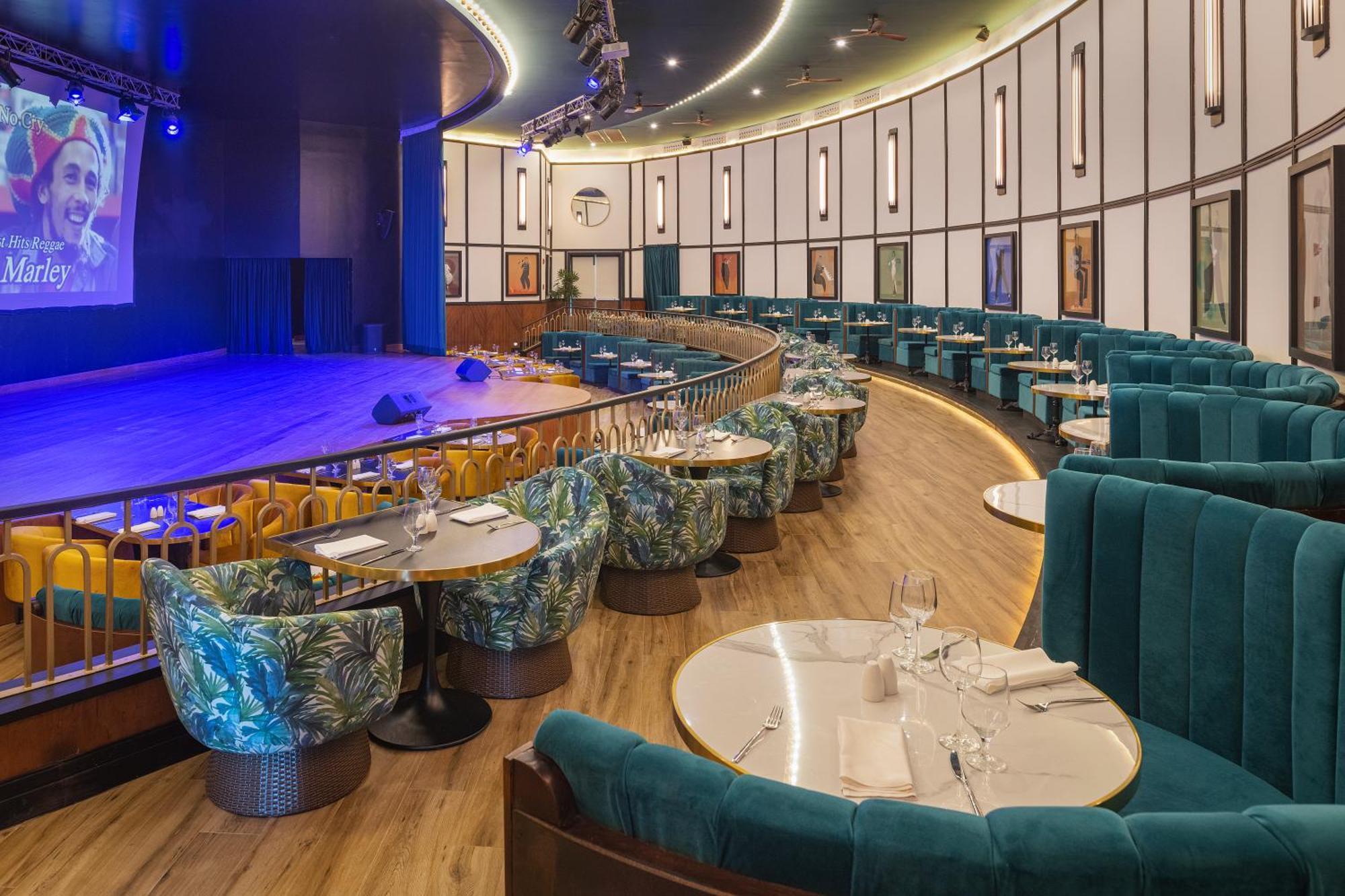 Ocean Eden Bay (Adults Only) Hotel Spring Rises Kültér fotó The interior of the restaurant